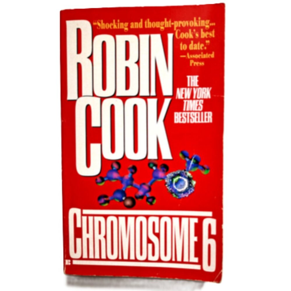 Autographed by Robin Cook: Chromosome 6 SIGNED RARE COLLECTIBLE
